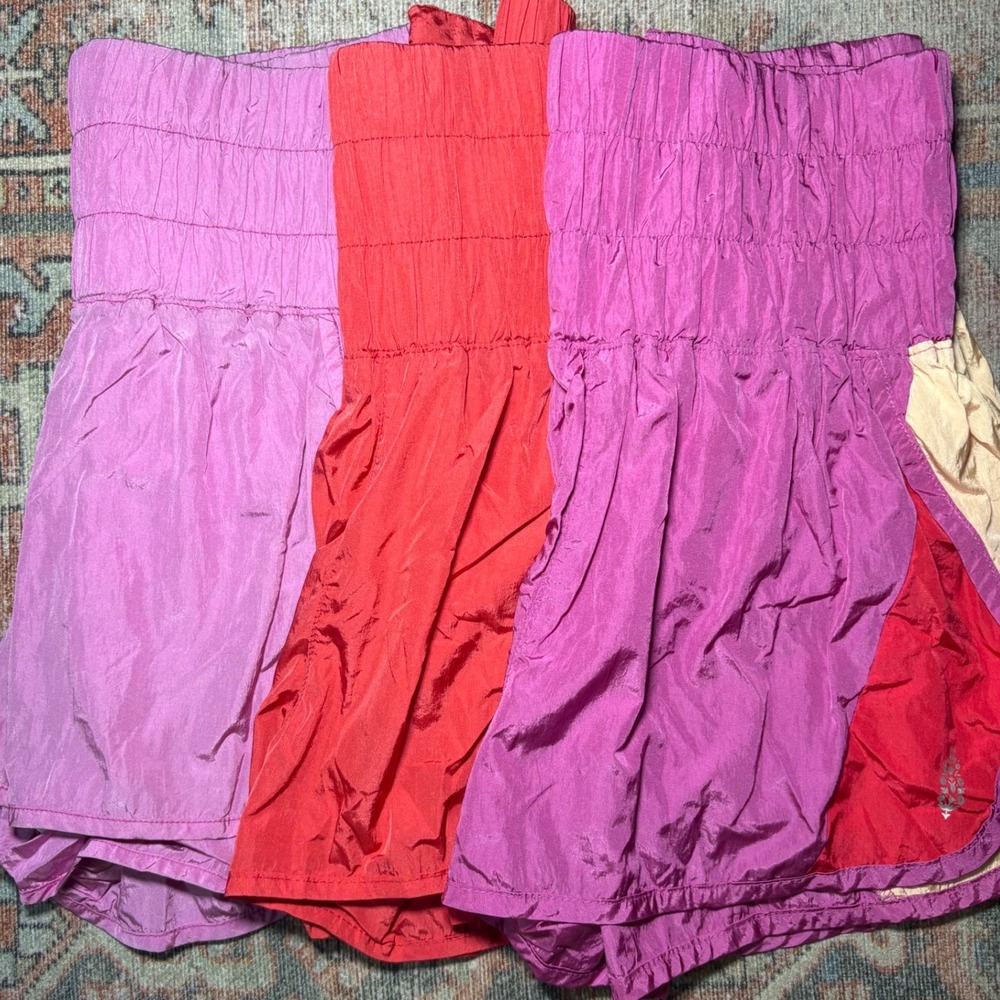 Lot of 3 Free People FP Movement The Way Home Shorts High Rise Athletic | Medium